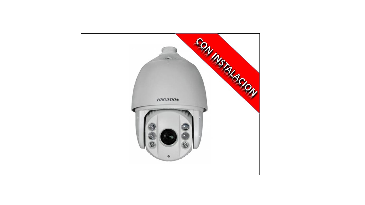 Hikvision Cámara IR PTZ DS-2AE7232TI-A2 MP IR Turbo 7-Inch Speed Dome